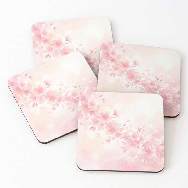 Item preview, Pink Cherry Blossoms in Soft Style designed and sold by Neural Dream.