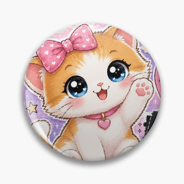 Item preview, Simply Meow-velous Cat Sticker | Cute Kawaii Gen Z Kitten designed and sold by Snikdha.