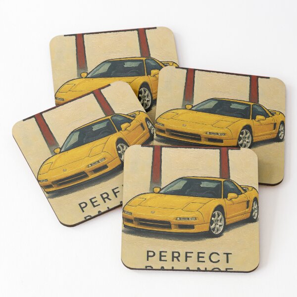 Item preview, Perfect Balance NSX - Minimalist Oil Painting designed and sold by Dhenin Studio.