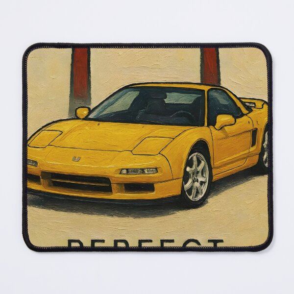 Item preview, Perfect Balance NSX - Minimalist Oil Painting designed and sold by Dhenin Studio.