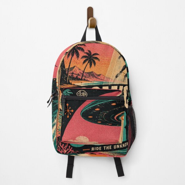 Item preview, Cosmic Surf – Retro UFO Vintage Surf Poster designed and sold by zumerdiego.
