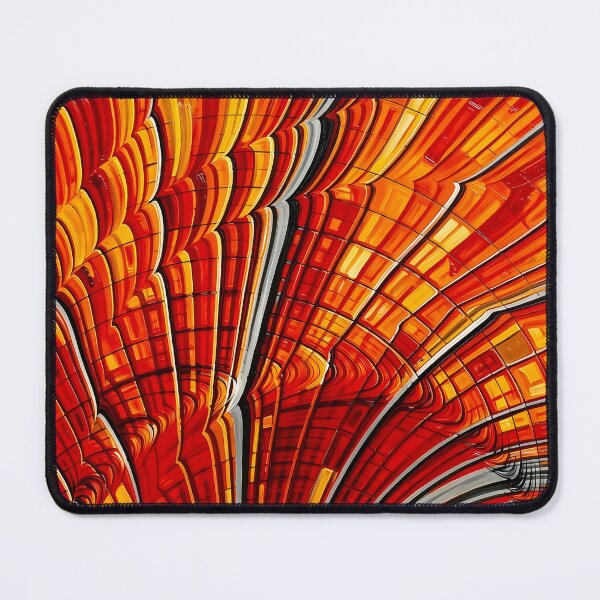 Item preview, Vibrant Red and Orange Abstract designed and sold by Vicky Brago-Mitchell®.
