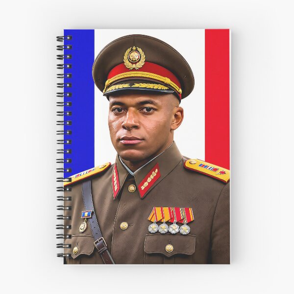 Item preview, Dictator Kylian Mbappé Flag Sticker designed and sold by PIPINI Inc..