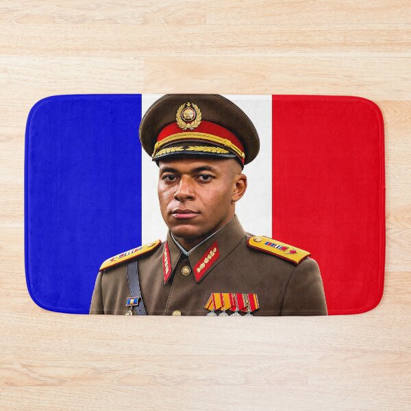 Item preview, Dictator Kylian Mbappé Flag Sticker designed and sold by PIPINI Inc..