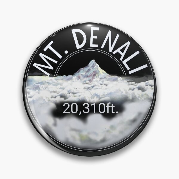 Item preview, Mount Denali 20,310 ft – Mountain Adventure Design designed and sold by MiFree.