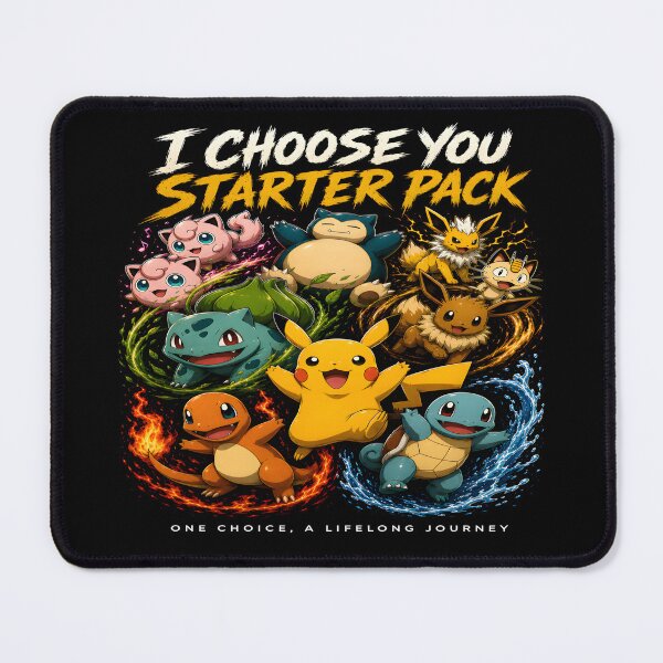Item preview, I Choose You -Starter Pack  Monsters Aesthetic Design designed and sold by Trinidesigns123.