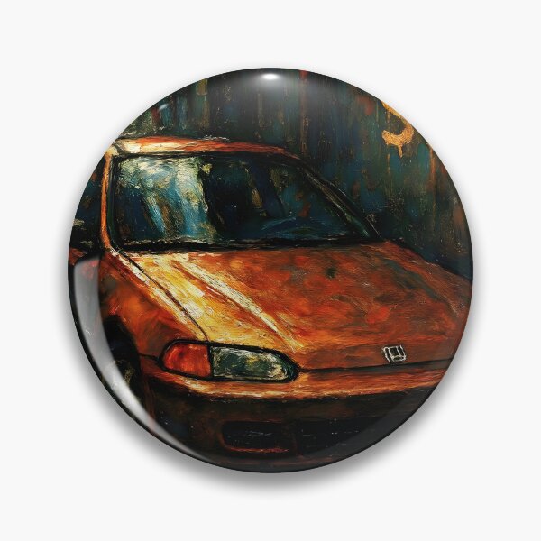 Item preview, Kanjo Style Civic EG6 Street Art Painting designed and sold by Dhenin Studio.