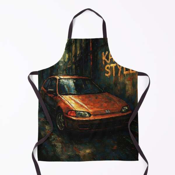 Item preview, Kanjo Style Civic EG6 Street Art Painting designed and sold by Dhenin Studio.