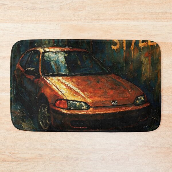Item preview, Kanjo Style Civic EG6 Street Art Painting designed and sold by Dhenin Studio.