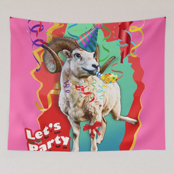 Item preview, Let's Party! (by ACCI) Party Ram designed and sold by VanyssaGraphics.
