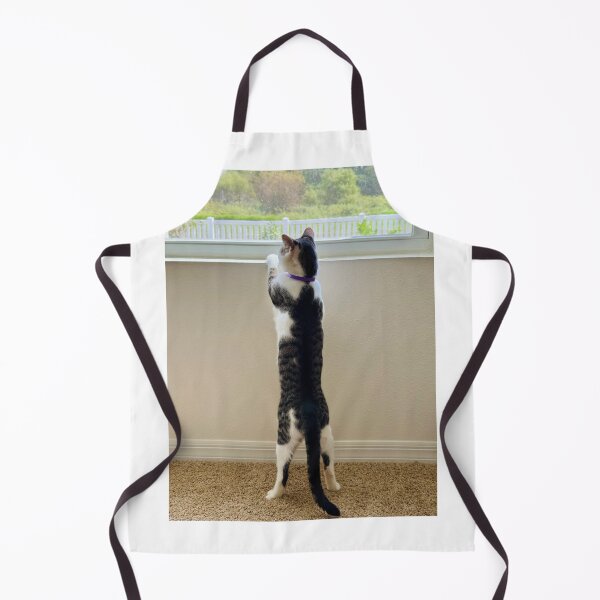 Item preview, Florida Paws - Curious Cat Standing at Window - Indoor Explorer. designed and sold by QuietBloomDHS.