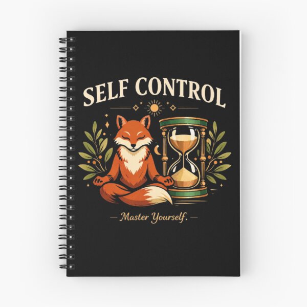 Item preview, Self Control – Meditative Fox Art designed and sold by Dogandesighn.