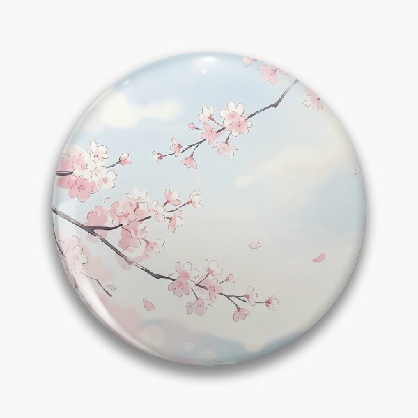 Item preview, Cherry Blossom Branches Under Blue Sky designed and sold by Neural Dream.