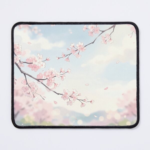 Item preview, Cherry Blossom Branches Under Blue Sky designed and sold by Neural Dream.