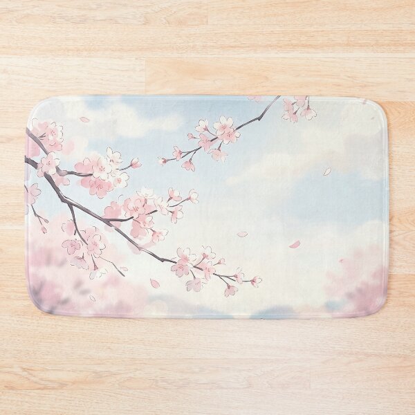 Item preview, Cherry Blossom Branches Under Blue Sky designed and sold by Neural Dream.
