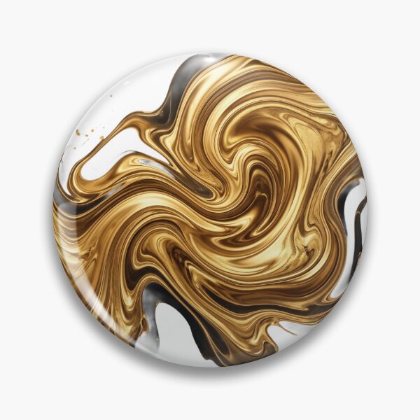Item preview, Liquid Gold Abstract Art designed and sold by VictoriaaStore.