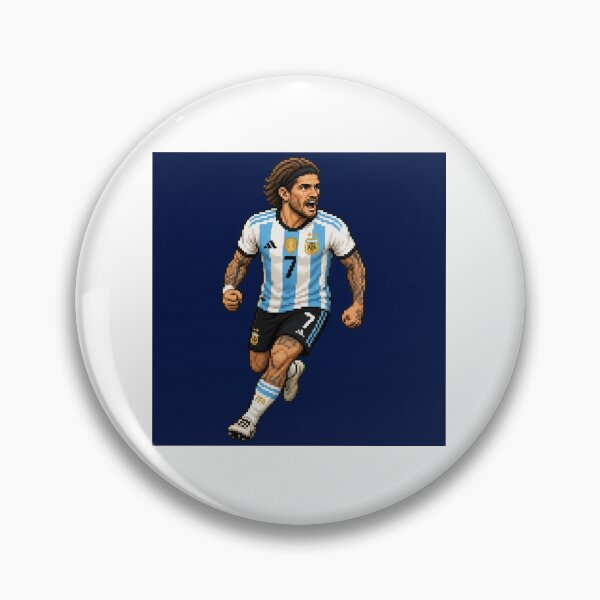 Item preview, Rodrigo De Paul - The Engine of the National Team / Premium Football Art designed and sold by divinaimpresion.