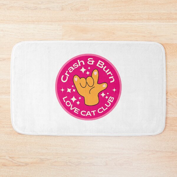 Item preview, Crash and burn, love cat club designed and sold by BigfeetLittlepaws.