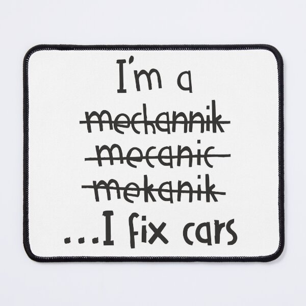 Item preview, I'm A Mechannik Mecanic Mekanik I Fix Cars Funny Mechanic designed and sold by BiPieZ-Store.