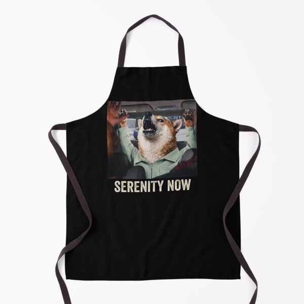 Item preview, Serenity Now Shiba Inu Costanza Funny Dog designed and sold by Off-Road-Zone.