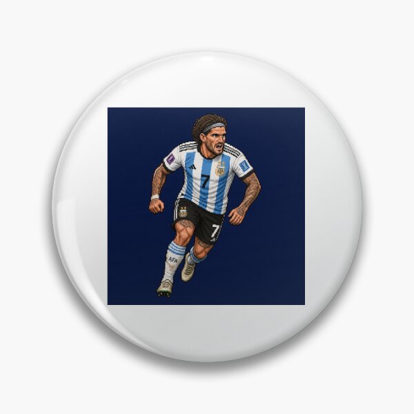 Item preview, Rodrigo De Paul - Argentina Football Engine / Premium Sports Art designed and sold by divinaimpresion.