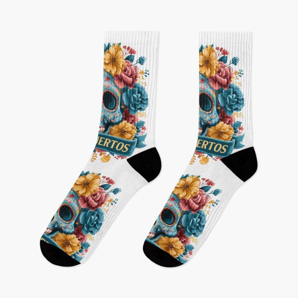 Item preview, Dia de Muertos Floral Sugar Skull | Colorful Mexican Calavera Art designed and sold by MythicMood.