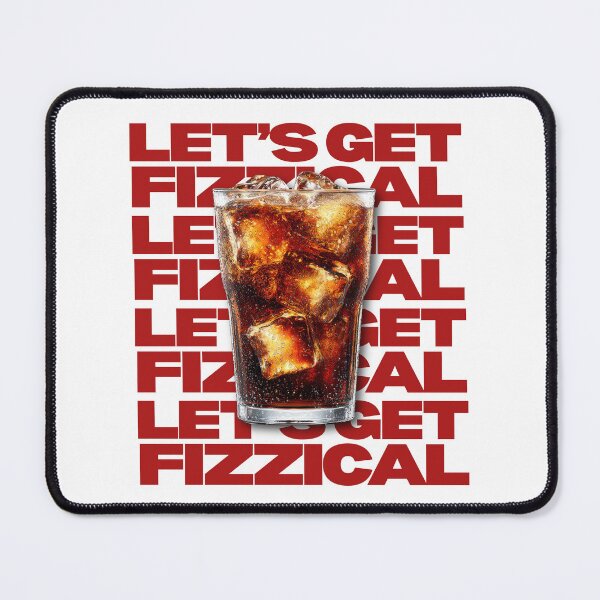 Item preview, Let's Get Fizzical Funny Soda Shirt designed and sold by Lizscorpio.