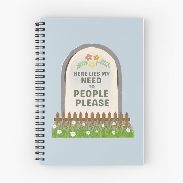 Item preview, Here Lies My Need To People Please designed and sold by Linden Grove.