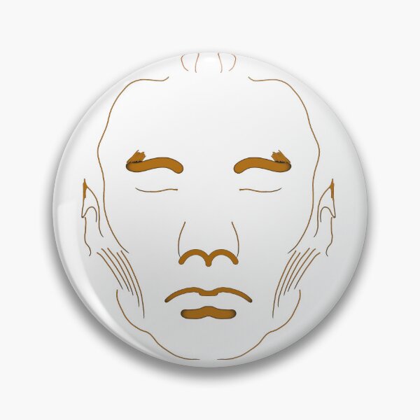 Item preview, Orange Line Art Portrait designed and sold by thesisyphus.