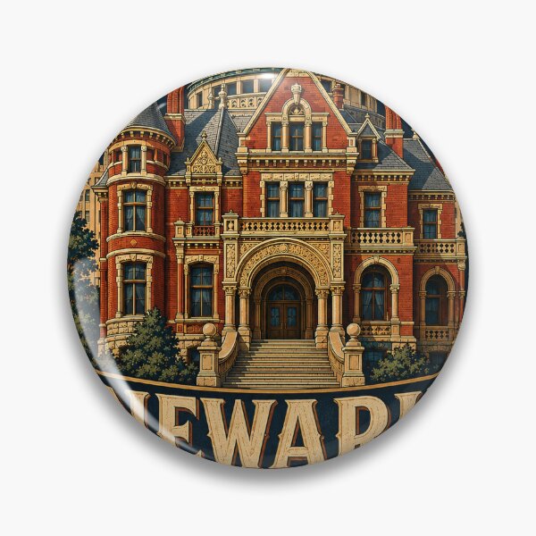 Item preview, Newark Art, History & Science – Vintage Washington Street Poster designed and sold by Past in Threads.