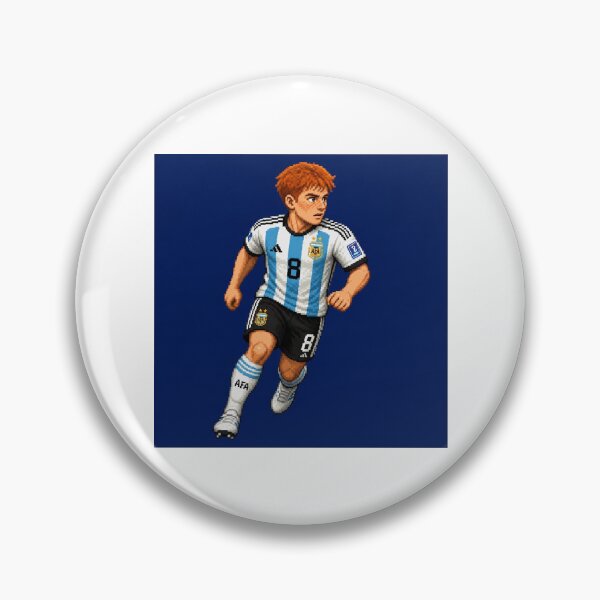 Item preview, Valentin Barco - The Golden Left-Back / Premium Football Art designed and sold by divinaimpresion.