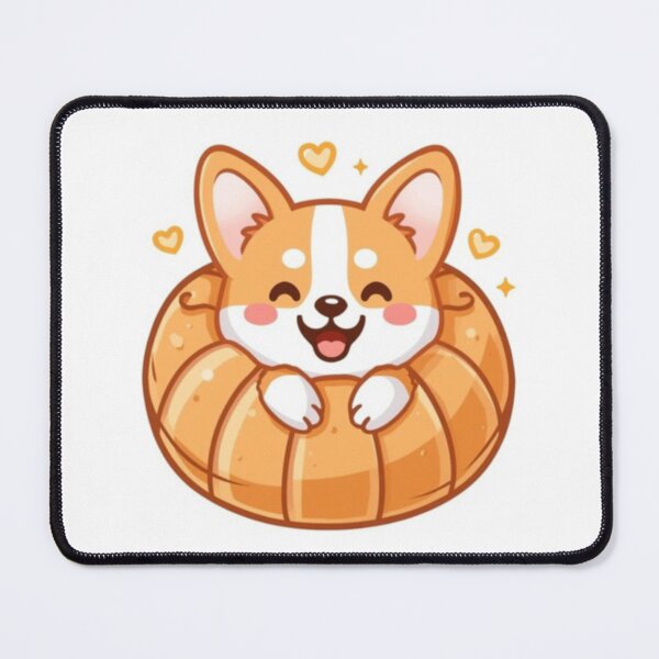 Item preview, Cute Croissant Corgi Kawaii Sticker | Adorable Bakery Dog Gift designed and sold by Stylestickers55.