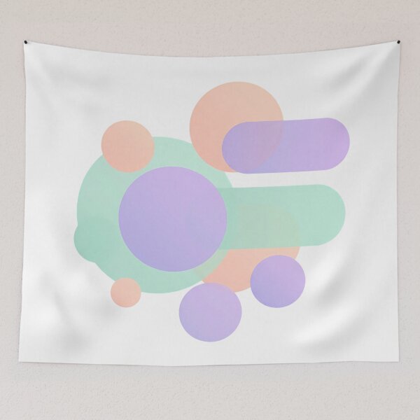 Item preview, Soft Geometry Abstract designed and sold by VictoriaaStore.