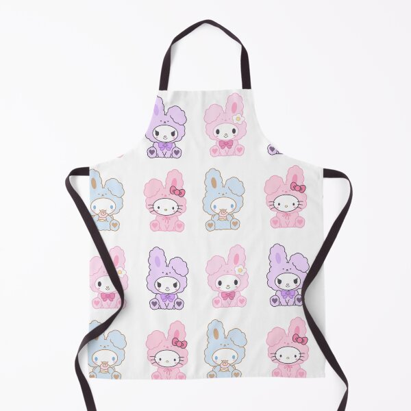 Item preview, kuromi kitty cinnamoroll my melody in bunny suit designed and sold by Mypixieart.