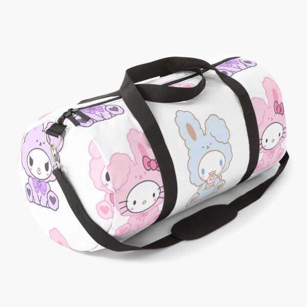 Item preview, kuromi kitty cinnamoroll my melody in bunny suit designed and sold by Mypixieart.