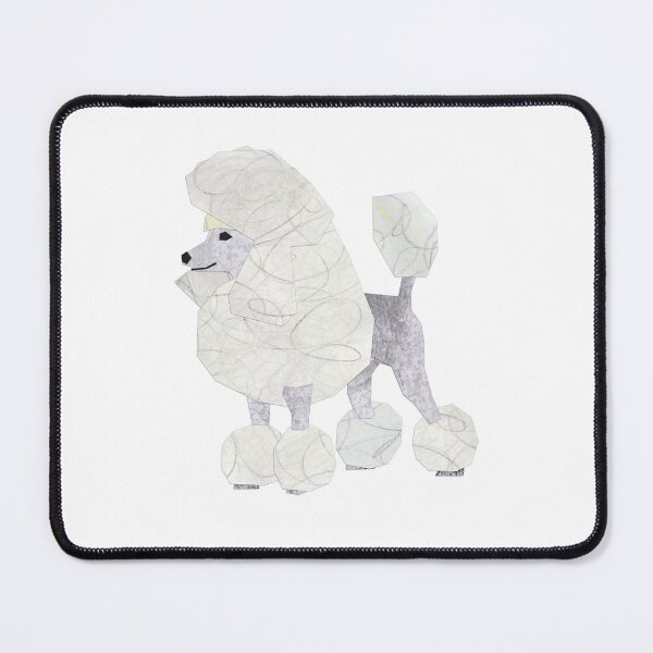 Item preview, White poodle designed and sold by BabbanGaelg.