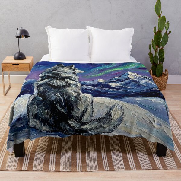 Item preview, Winter Night - Husky designed and sold by AjaTrier.