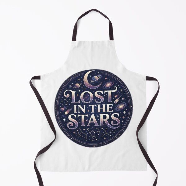 Item preview, Lost In The Stars Cosmic Typography T-Shirt | Celestial Galaxy Graphic | Space Lover Retro Tee designed and sold by Faisal Shah.