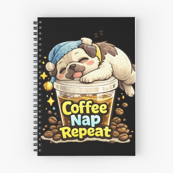 Item preview, Cute Sloth Coffee Nap Repeat designed and sold by Houldi.