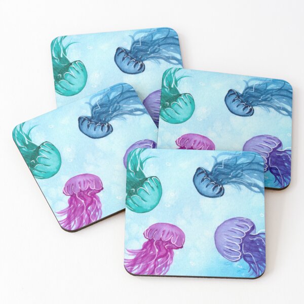 Item preview, Jellyfish Bloom designed and sold by Waves and Water.