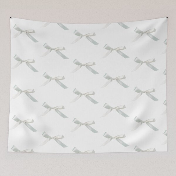 Item preview, White Satin Bow Coquette Aesthetic  designed and sold by Lizscorpio.