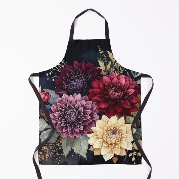 Item preview, Luxury Dark Dahlia Botanical Bouquet designed and sold by Rutvain.