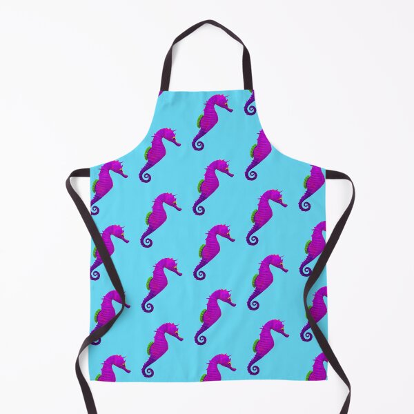 Item preview, Purple and green seahorse. designed and sold by Raquel Goss.