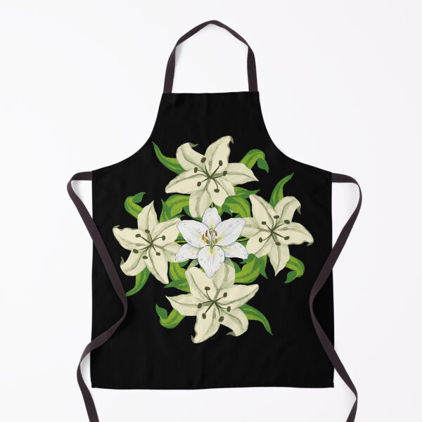 Item preview, White Lily Flower Mandala Bouquet. designed and sold by Jyoti Digital Artist.