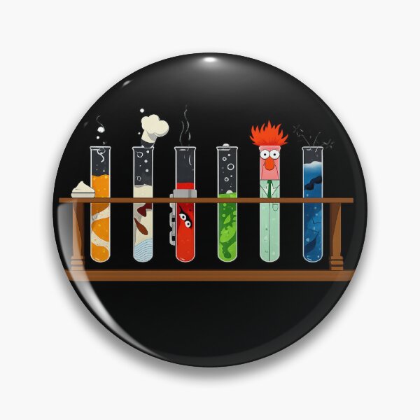 Item preview, Funny Science Lab Shirt | Cartoon Test Tubes Chemistry Nerd T-Shirt designed and sold by GarnerSupplyCo.