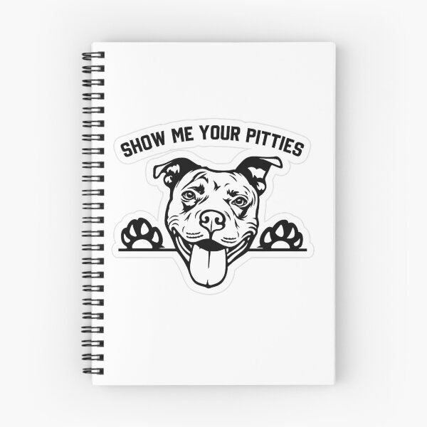 Item preview, Title: Show Me Your Pitties | Funny Staffordshire Bull Terrier Pun Design designed and sold by Tee Visions.