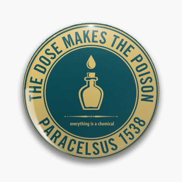 Item preview, The Dose Makes The Poison - Paracelsus Seal designed and sold by Dead Scientists Society .