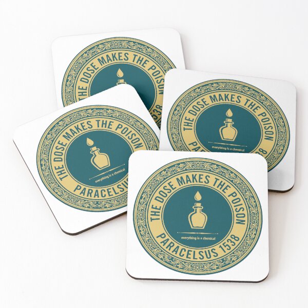 Item preview, The Dose Makes The Poison - Paracelsus Seal designed and sold by Dead Scientists Society .