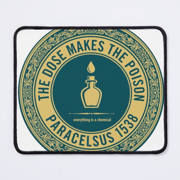 Item preview, The Dose Makes The Poison - Paracelsus Seal designed and sold by Dead Scientists Society .