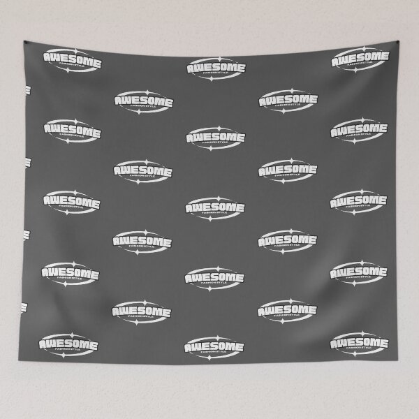 Item preview, Title: "Awesome Fashion Style Retro Logo designed and sold by Lizscorpio.